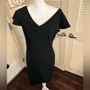 Lark & Ro Black Dress Short Sleeve Size 10 - Little Black Dress